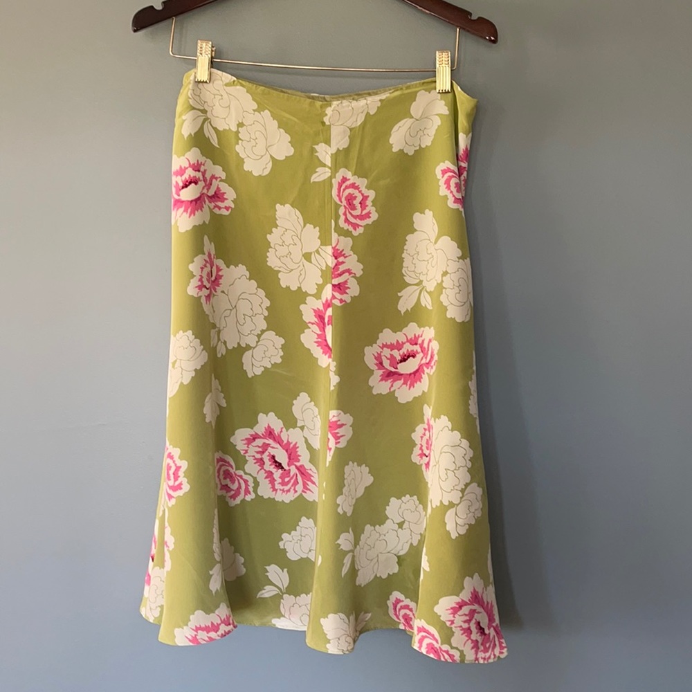 Banana Republic silk skirt.